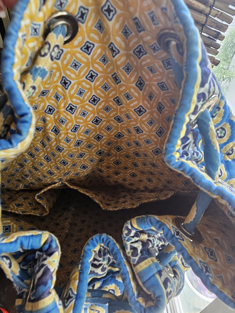 Vera Bradley Drawstring Backpack - Picture 5 of 5